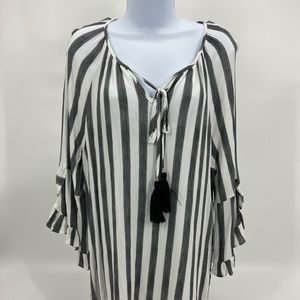 Boutique Cotton Bleu Blouse